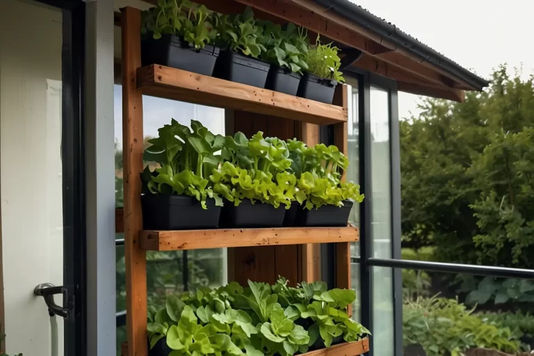 Horta Vertical em Apartamento: Como Cultivar Vegetais Frescos sem Comprometer Espaço